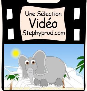 Vidéo Chanson Un éléphant qui se balançait pour les enfants et les bébés.