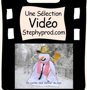 Vidéo Chanson un bonhomme de neige est né pour les enfants et les bébés.