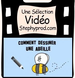 Vidéo Comment dessiner une abeille pour les enfants et les bébés.