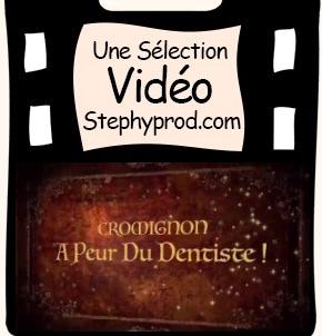 Vidéo Cromignon a peur du dentiste ! pour les enfants et les bébés.