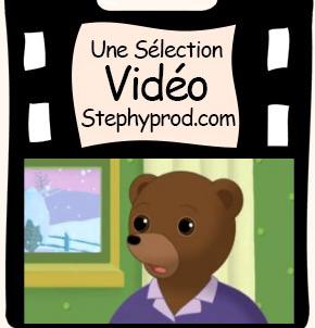 Vidéo Dessin animé Le Noël de Petit Ours Brun pour les enfants et les bébés.