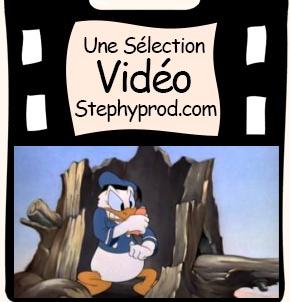 Vidéo Dessin animé Disney Donald Duck - Donald Photographe pour les enfants et les bébés.