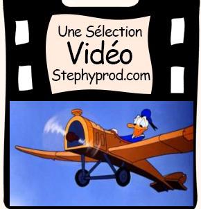 Vidéo Dessin animé Disney Donald Duck - La Machine Volante Donald pour les enfants et les bébés.