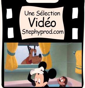 Vidéo Dessin animé Disney - Mickey et le bébé phoque pour les enfants et les bébés.