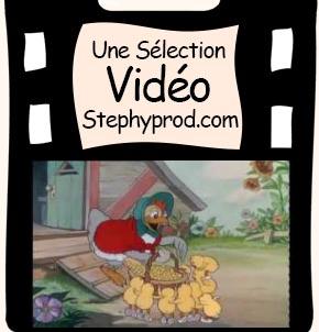 Vidéo Dessin animé Disney - Une Petite Poule Avisée pour les enfants et les bébés.