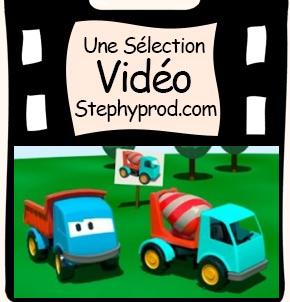 Vidéo dessin anime francais pour les petits - Leo le camion curieux pour les enfants et les bébés.