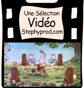 Vidéo Dessin animé Pâques Disney Les petits lapins joyeux pour les enfants et les bébés.