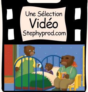 Vidéo Dessin animé Petit Ours Brun n'a pas sommeil pour les enfants et les bébés.