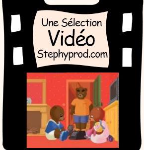 Vidéo Dessin animé Petit Ours Brun veut téléphoner pour les enfants et les bébés.