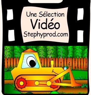 Vidéo Dessin Anime pour enfants, construisons un bulldozer pour les enfants et les bébés.