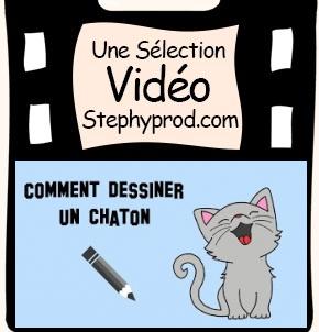 Vidéo Dessiner un chaton trop mignon pour les enfants et les bébés.