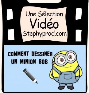 Vidéo Dessiner le minion Bob pour les enfants et les bébés.