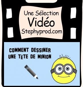 Vidéo Comment dessiner une tête de minion pour les enfants et les bébés.