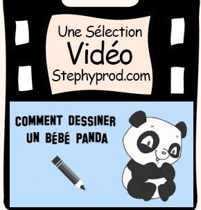 Vidéo Dessiner un bébé panda adorable pour les enfants et les bébés.