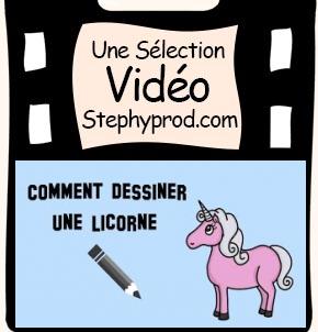 Vidéo Comment dessiner une licorne pour les enfants et les bébés.