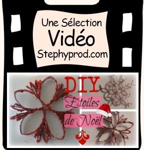 Vidéo DIY de Noël - Etoiles en carton recyclé pour les enfants et les bébés.