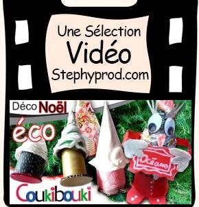 Vidéo Tutoriel de Noël, le sapin surprise en papier recyclé, une boîte cadeau pour Noël pour les enfants et les bébés.