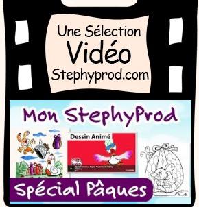 Vidéo Emission Mon Stéphyprod Spécial Pâques pour les enfants et les bébés.