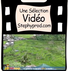 Vidéo Kids'voyage - 05 Rizières en terrasses, Philippines pour les enfants et les bébés.