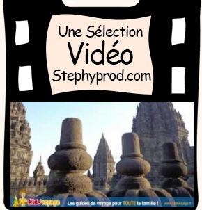 Vidéo Kids'voyage - 09 Temple de Prambanan en Indonésie pour les enfants et les bébés.