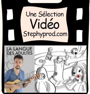 Vidéo La langue des adultes  ♪ pour les enfants et les bébés.