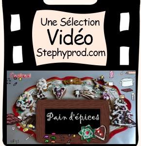 Vidéo Pâtisseries de Noël, un pain d'épices aux smarties. pour les enfants et les bébés.