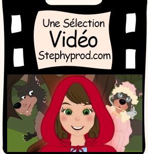 Vidéo Le petit chaperon rouge, un dessin animé en français pour les enfants et les bébés.