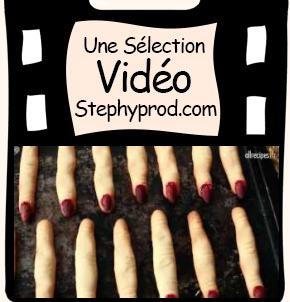 Vidéo Recette Halloween avec les enfants, les doigts de sorcière pour les enfants et les bébés.