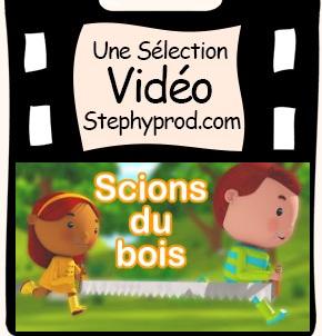 Vidéo Scions du bois, une chanson pour enfants pour les enfants et les bébés.