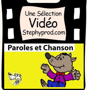 Vidéo Le Loup Sympa pour les enfants et les bébés.