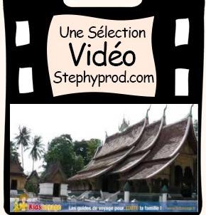 Vidéo Vidéo Kids'voyage - 16 La ville de Luang Prabang, Laos pour les enfants et les bébés.