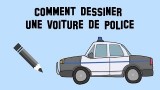 Comment dessiner une voiture de police