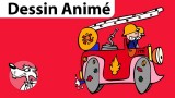 Au feu les pompiers, dessin animé musical