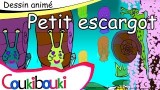 Dessin animé de la comptine Petit Escargot