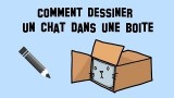 Dessiner un chat dans une boîte