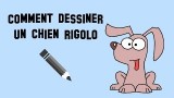 Comment dessiner un chien rigolo