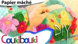 Panier de Pâques en papier, DIY, tuto de Pâques, activité pour les enfants