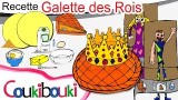 Recette galette des Rois, un  livre animé pour la Fête des Rois