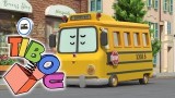 La sécurité dans le bus scolaire de Robocar Poli