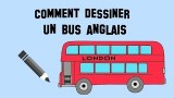 Tutoriel de dessin pour enfant, comment dessiner un bus anglais