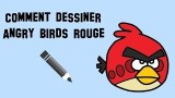 Dessiner un angry birds rouge, un tutoriel pour bien desssiner